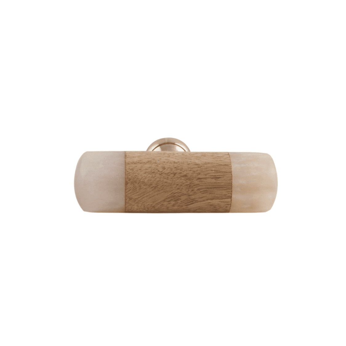 resin & wooden pull