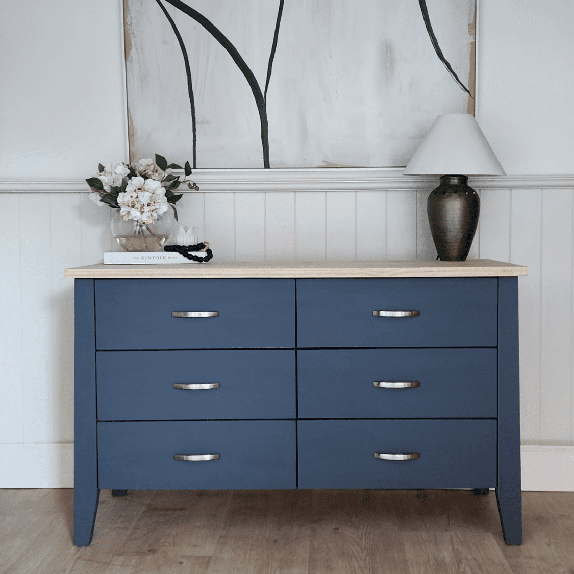 Decorative Beads on top of hamptons decor