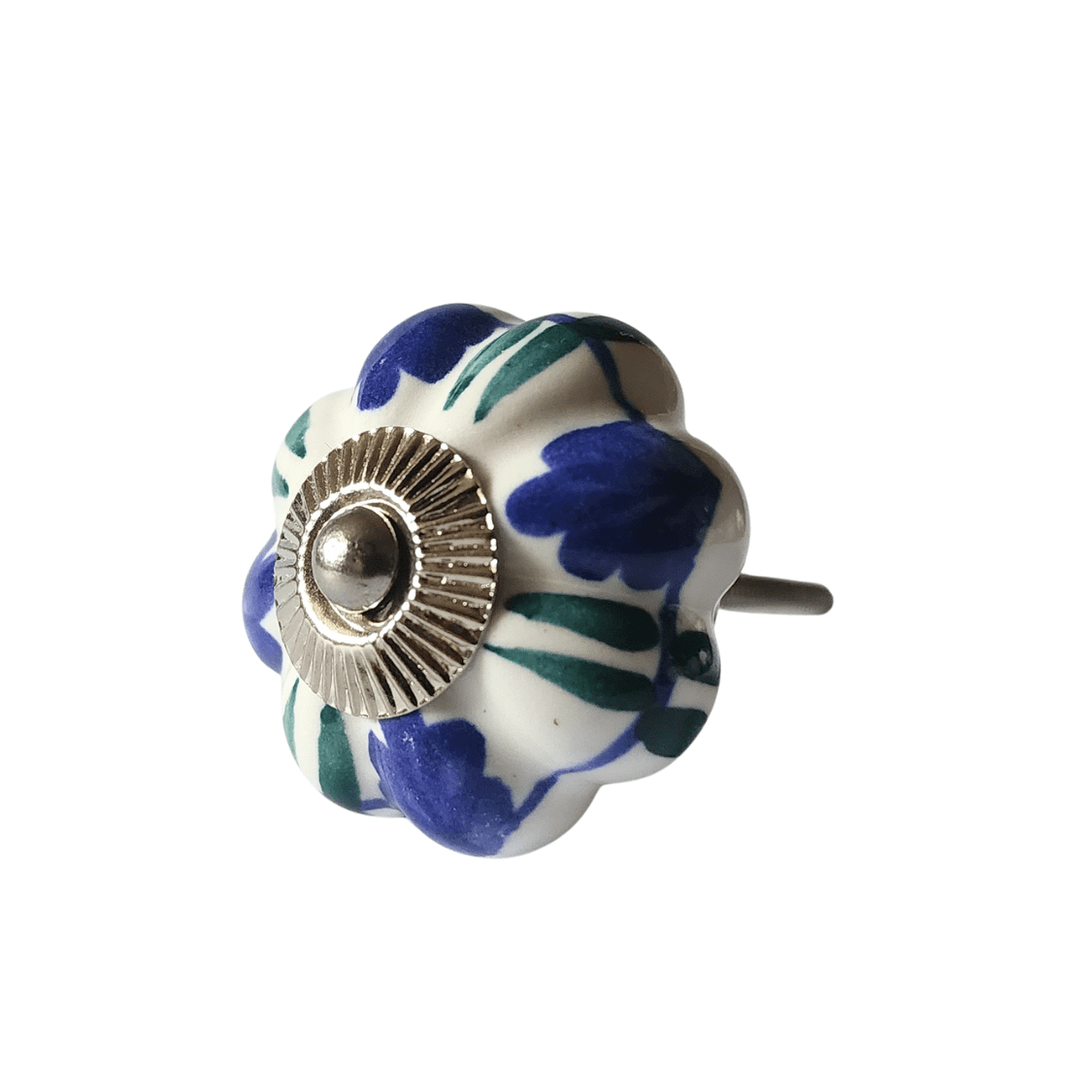 Floral Ceramic Knob