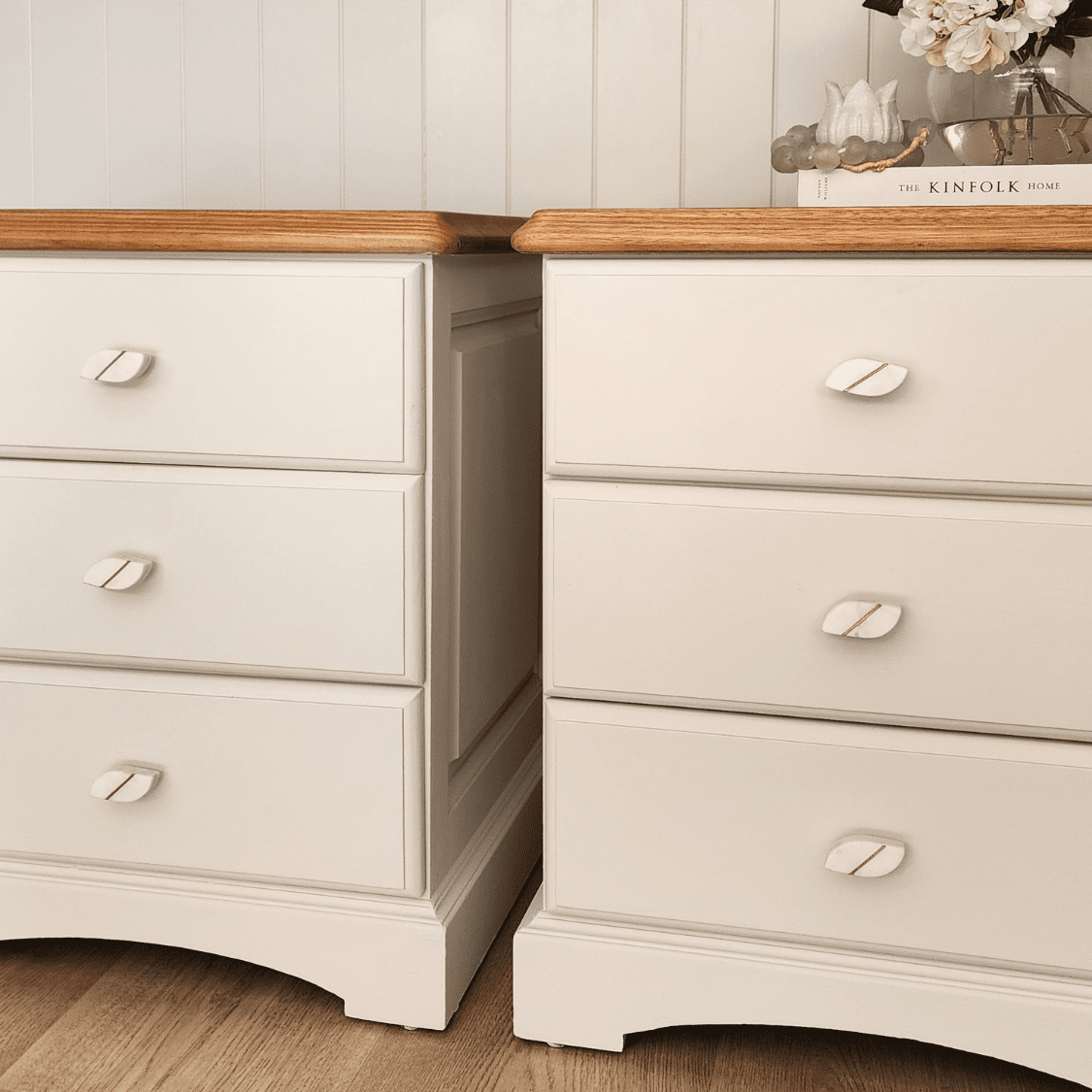 Marble Decorative Pull with boho decor