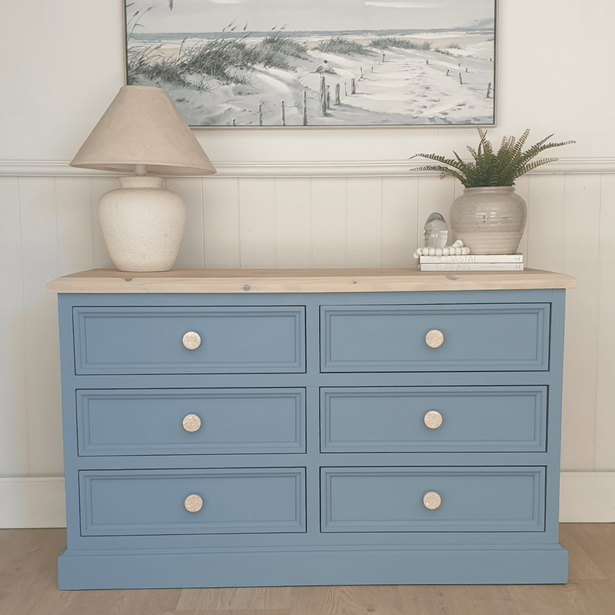 Marble Terrazzo Decorative Knob with coastal style decor