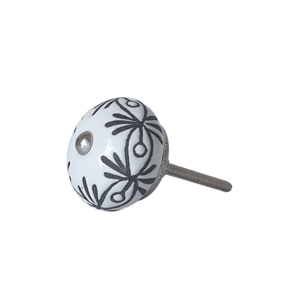 Etched Ceramic Knob