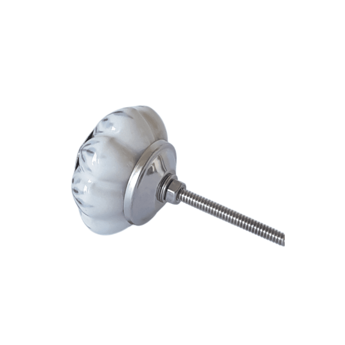 floral ceramic knob