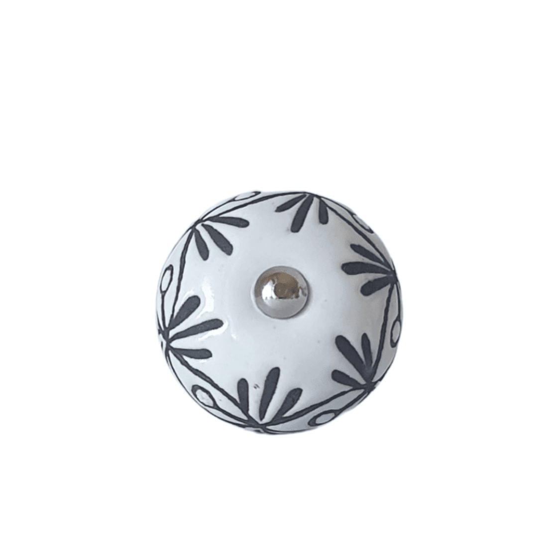 Etched Ceramic Knob