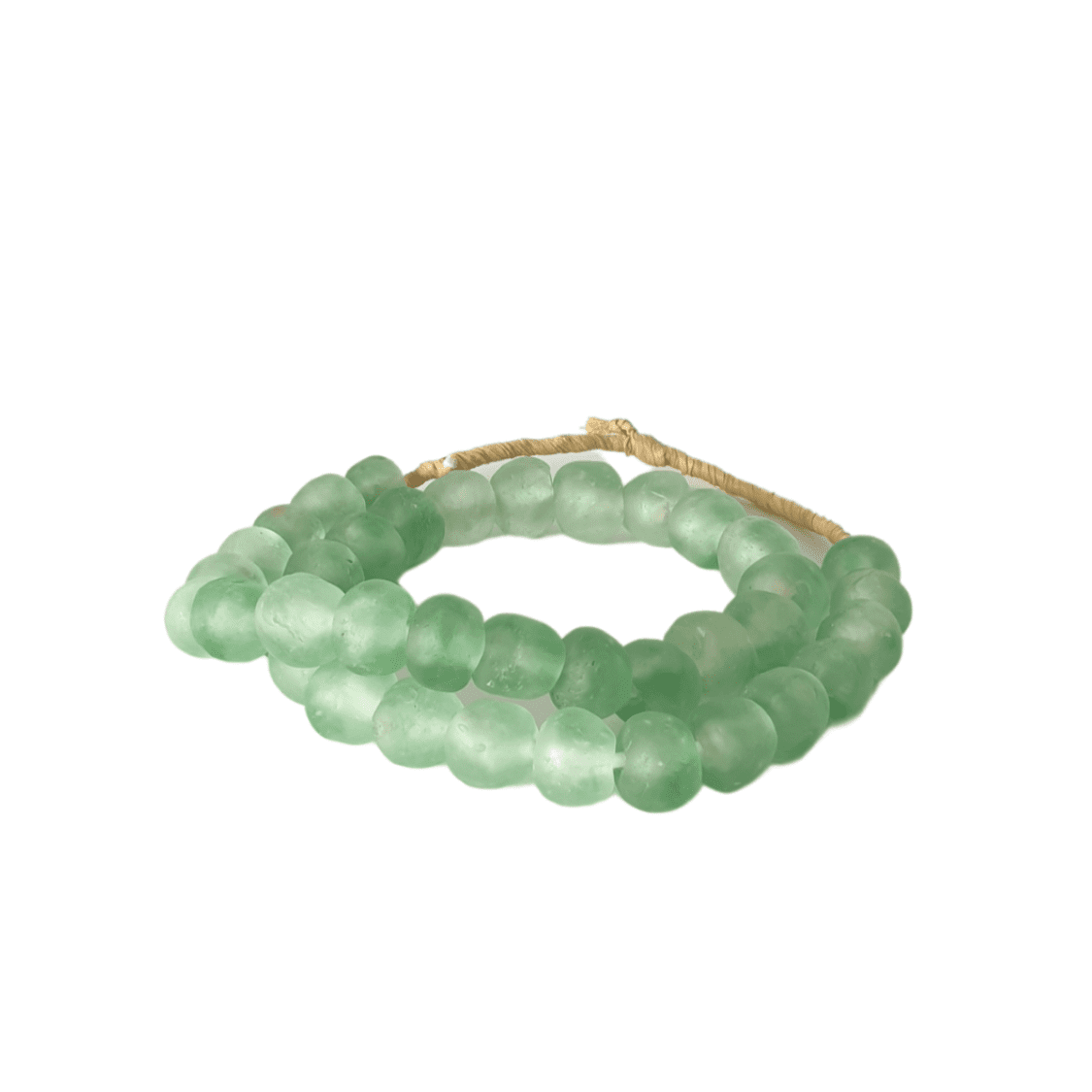 Seafoam Green Glass Decorative Beads