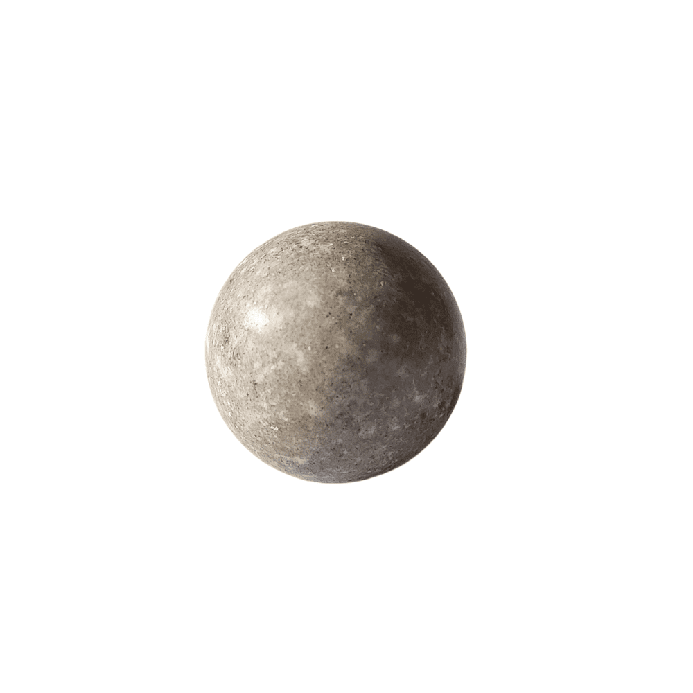 White Solid Marble Decorative Knob