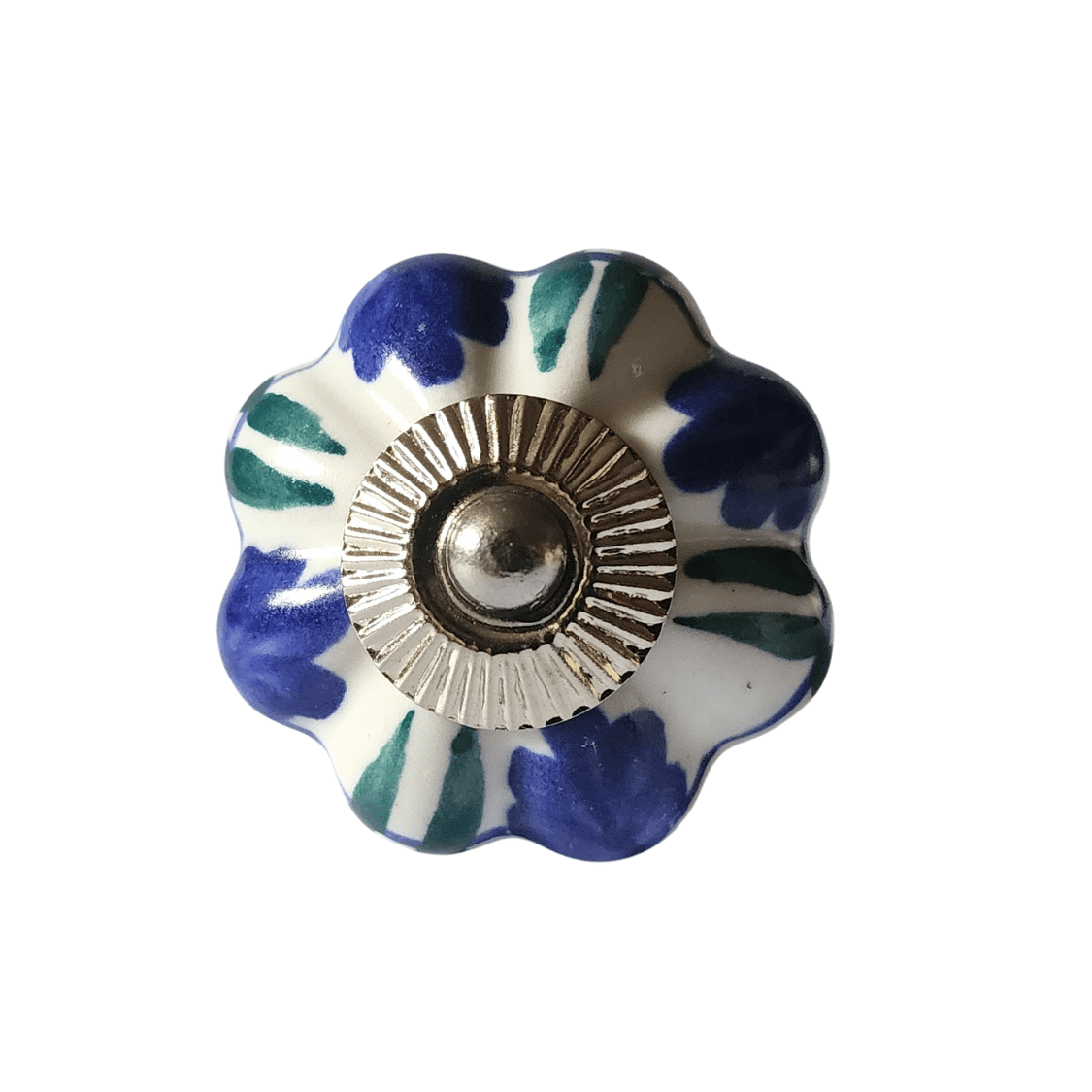 Floral Ceramic Knob
