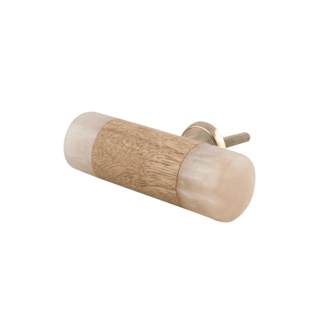 resin & wooden pull