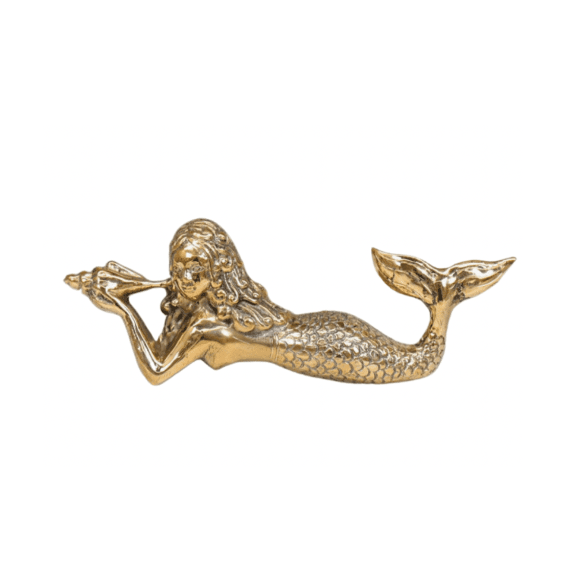 Brass Mermaid for Coastal decor