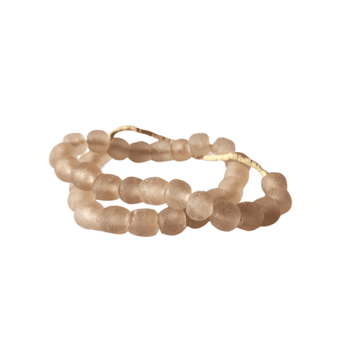 light pink glass decorative beads